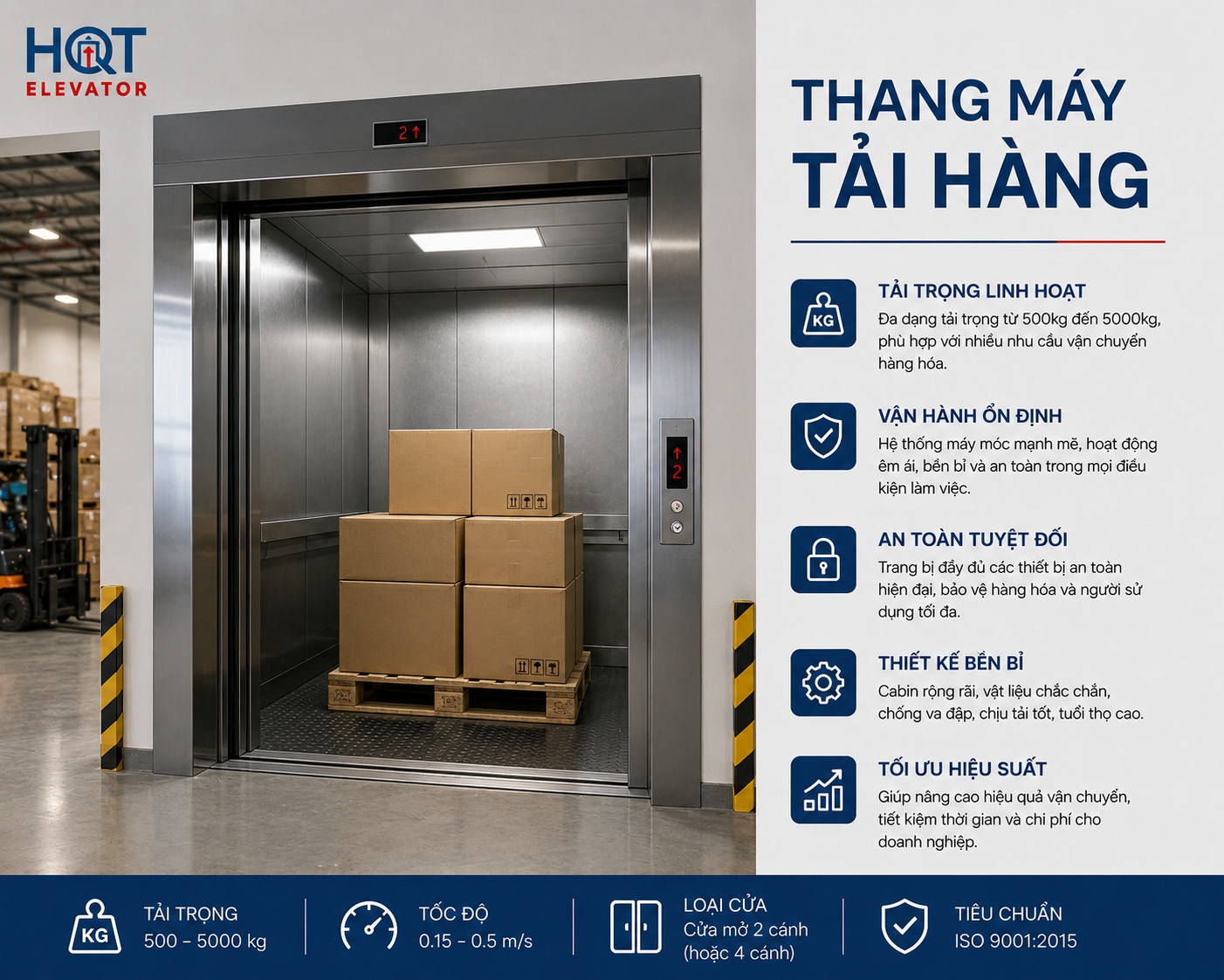 Thang Máy Tải Hàng